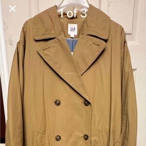 GAP Women's Classic Camel Trench Coat